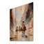 Cowboy sur le sentier I sur bois-1361091134
