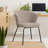 Dashanda 19.3'' H Upholstered Metal Side Chair