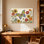 Animaux, animaux, fleurs, abeilles, jardin, reproduction d'art
