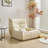 Teddy Fabric Standard Armless Bean Bag Chair & Lounger-230307808