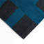 Tapis intérieur / extérieur noir à carreaux