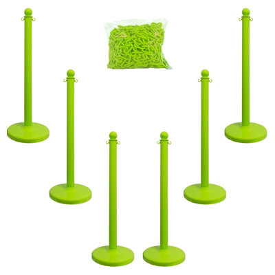 Ensemble de 6 poteaux de chandelier
