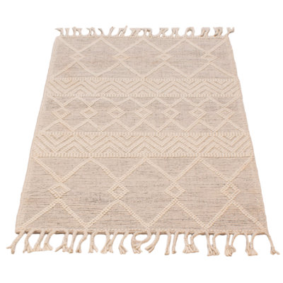 Klaudija Wool Geometric Indoor Rug