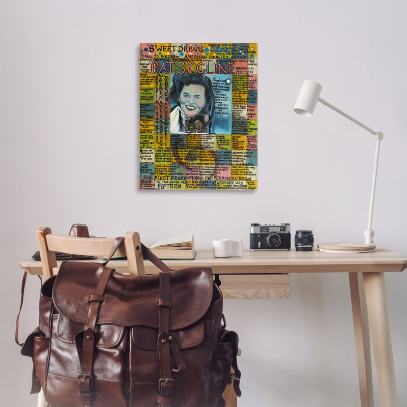 «Patsy Cline Collage» par Sabin, H 40 po x l 30 po