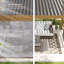 Écran d'intimité rétractable à hauteur réglable pour accessoires de pergola S'applique uniquement à la pergola de marque Rosebay ACEGOSES-105325310-105325308