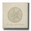 Toile épique Graffiti «Beach Treasures 4 Christmas» par Emily Adams, 37 po x 37 po-102842214