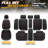 Full Set Seat Covers Universal Waterproof Leatherette For Cars Suvs Trucks Airbag Compatibility​​