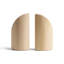 Pi Solid Wood Bookends-746430994