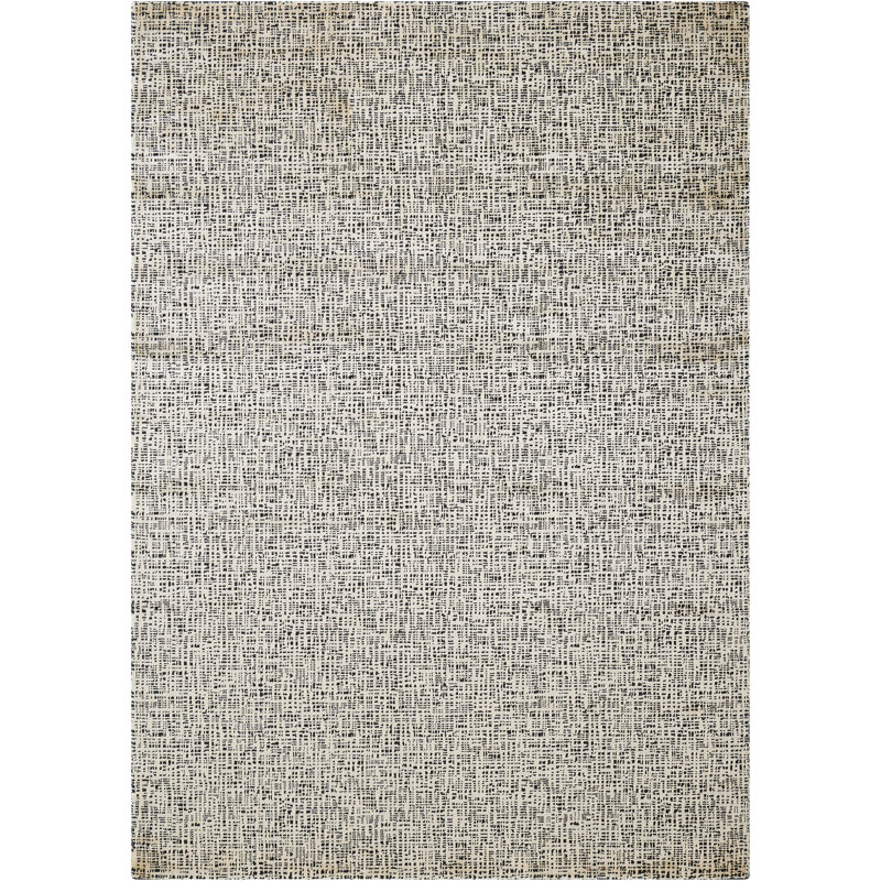 Boumehdi Abstract Wool Area Rug, Rectangle 160 x 226cm