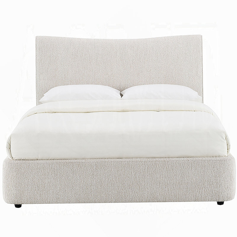 Lit plateforme, lit tapissier, Grand lit