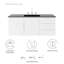 Modway 48" Single Sink Bathroom Vanity Set-1279110946-1279110951