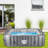 4-Seat Inflatable Pool Spa - Portable Hot Tub Spa with Light and Remote Control