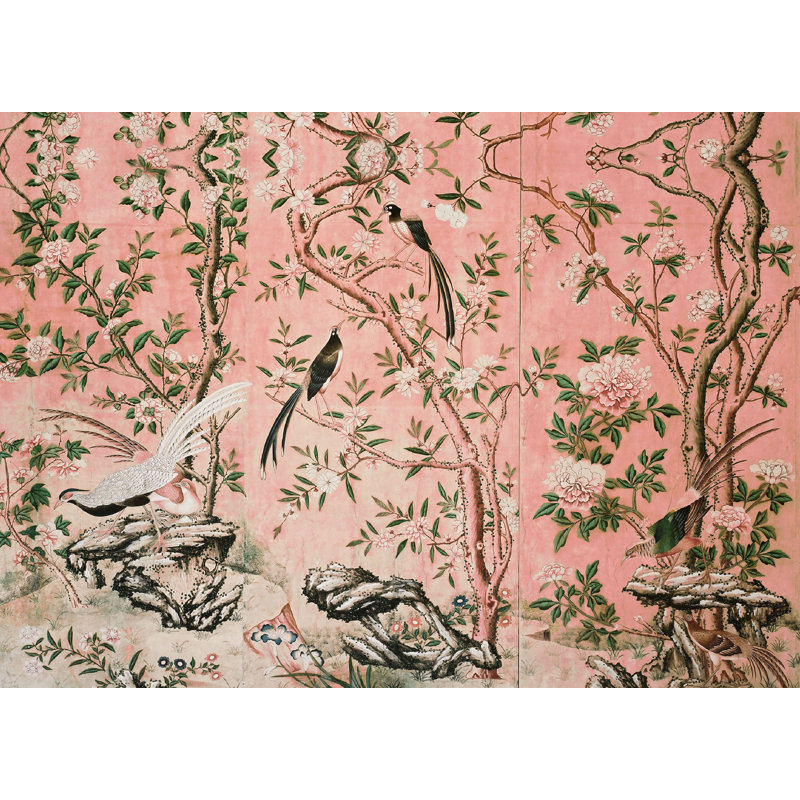 Floral Wallpaper, Pre-Pasted