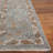 Izmir Hand Knotted Wool/Viscose Oriental Rug in Gray/Rust-91927589