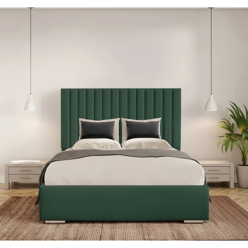 Celetha Bed Frame, Single (3'), Emerald