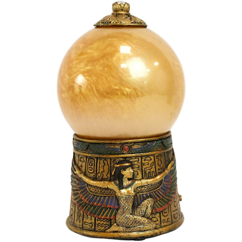 Boule de tempête de sable de la déesse égyptienne antique Isis