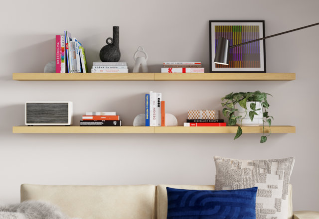 Modern Floating Shelves