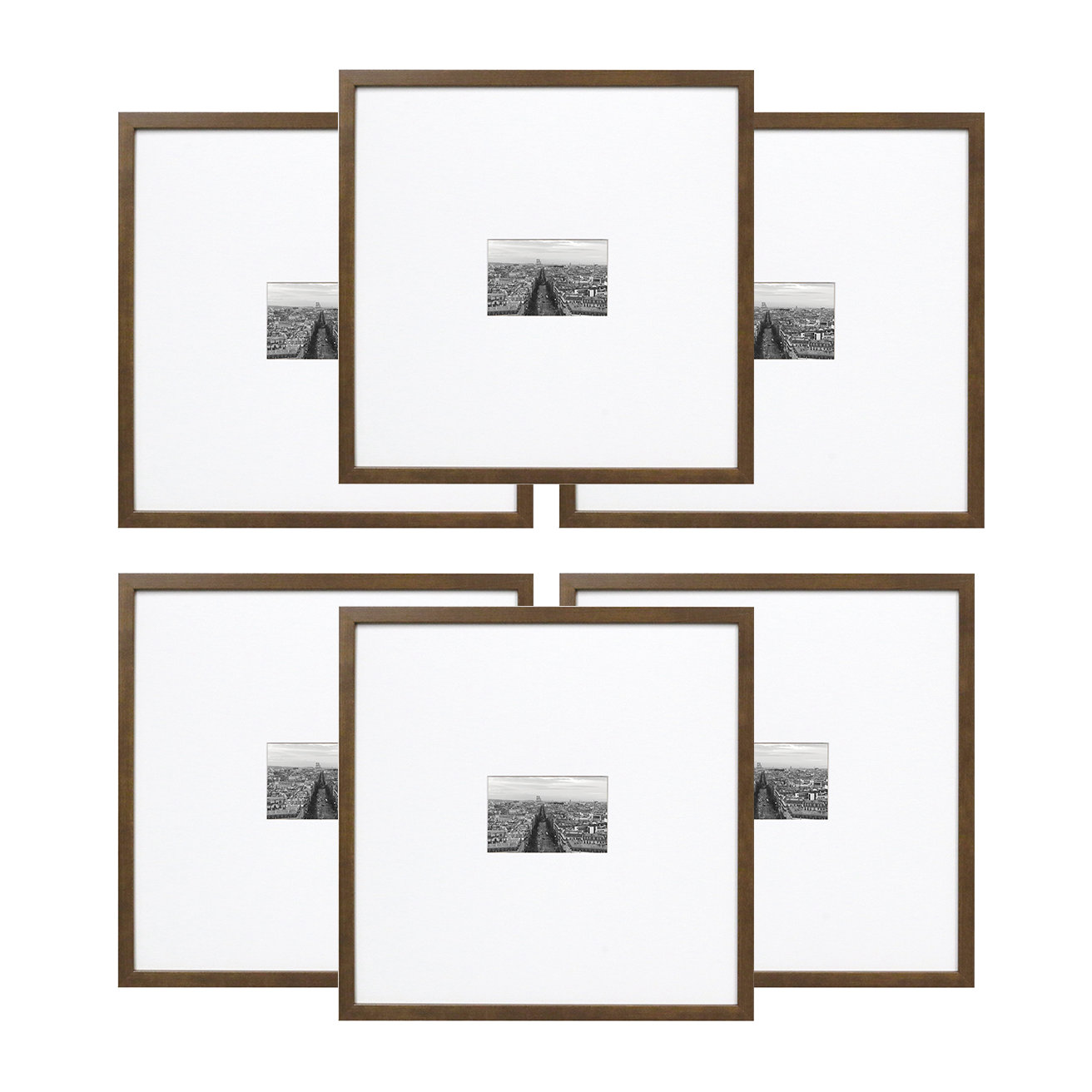 Ebern Designs Gallery Wall Wood Frame Set & Reviews | Wayfair