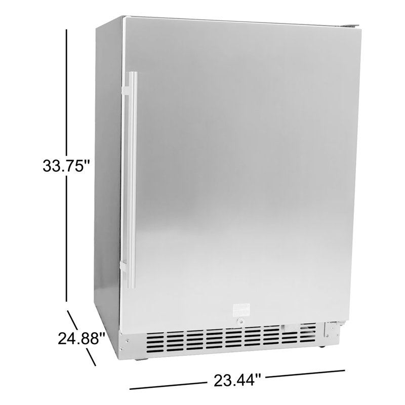 EdgeStar 5.49 Cubic Feet Convertible Mini Fridge
