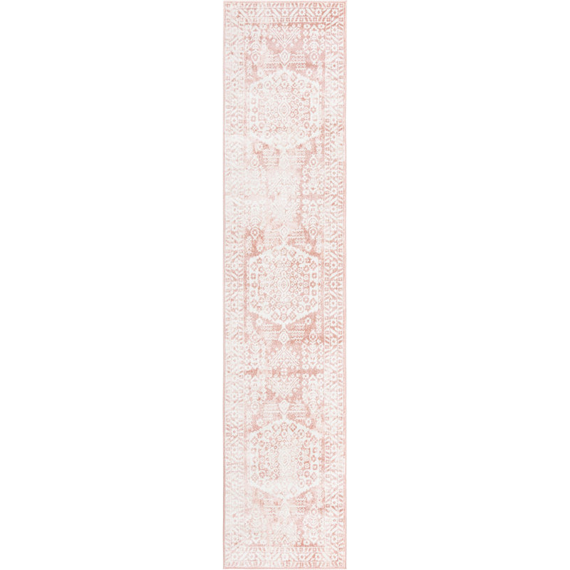 Micsunel Abstract Indoor Rug, Runner 2'7" x 12'