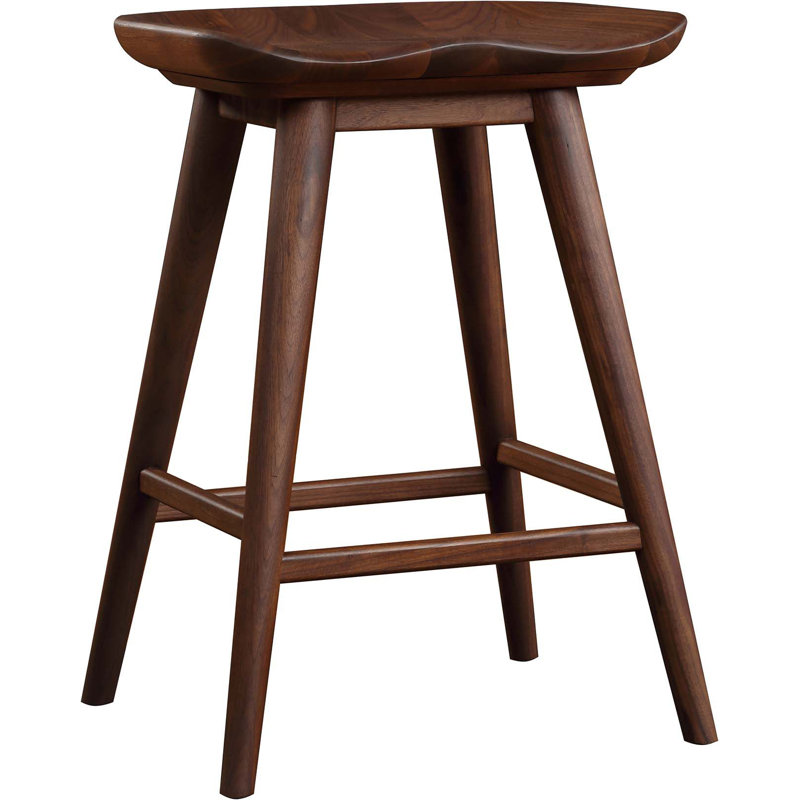 Grove Solid Wood Bar Stool