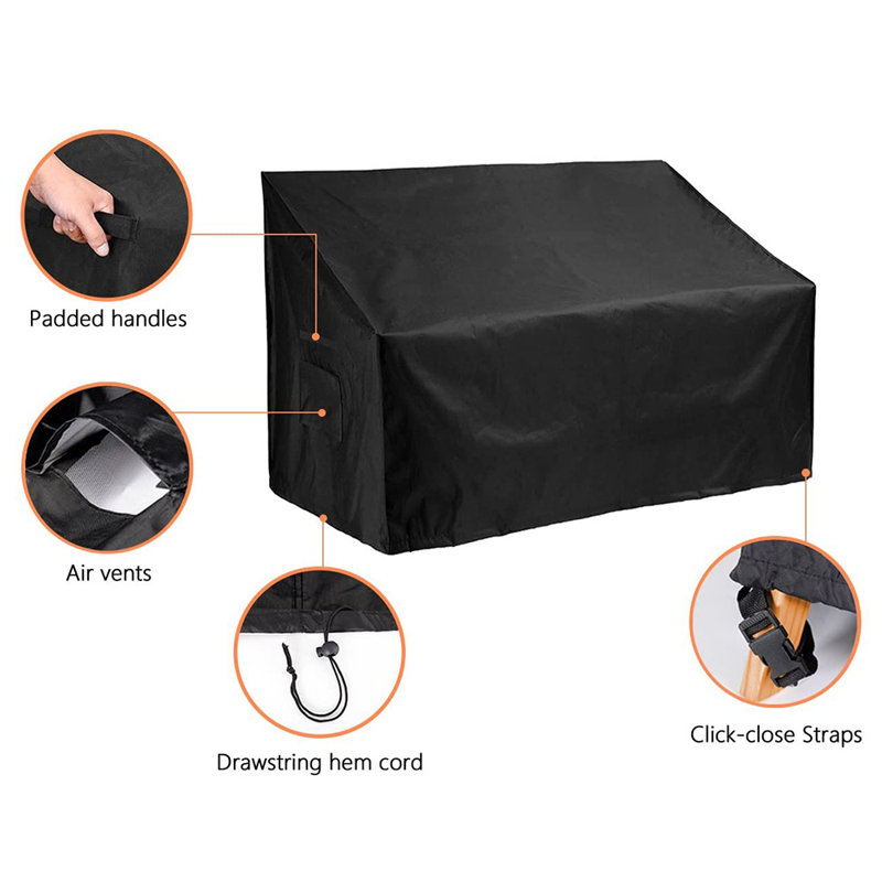 Outdoor Patio Bench Cover