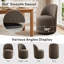 Chaise pivotante rembourrée entièrement assemblée-120653830