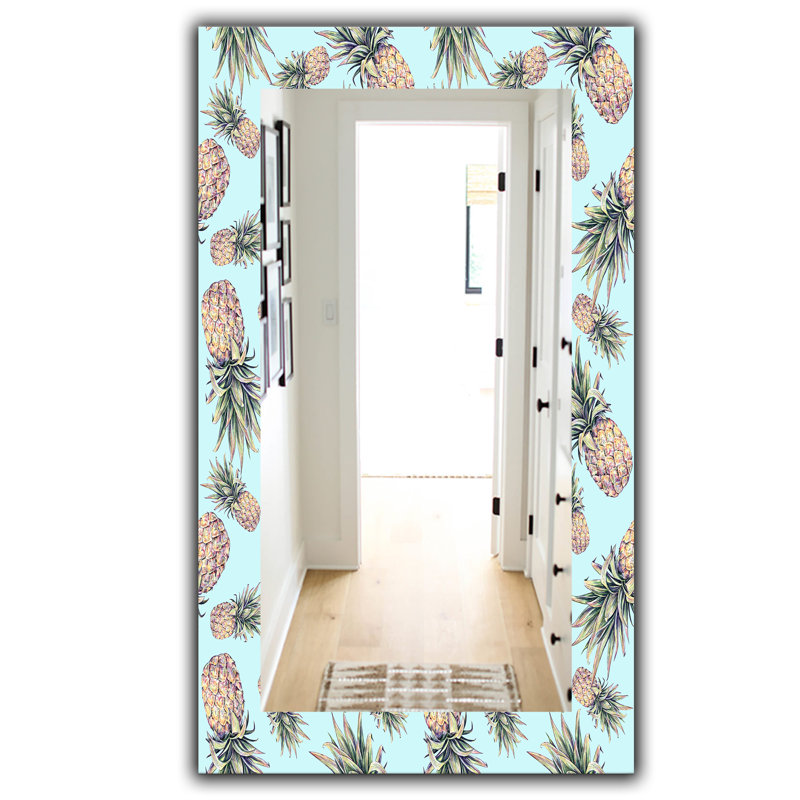 Miroir de salle de bain/meuble-lavabo 6" tropical ambiance, H 39,4 po x l 29,5 po