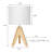 Fidel Solid Wood Tripod Table Lamp-1358070670