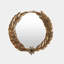 Round Greek Laurel Round Iron Mirror-629358011