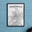 Jacksonville City Map - No Frame Print-1108087099
