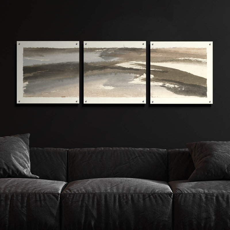 «Brushscape VI» par Chris Paschke, H 24 po x l 72 po