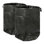 Garden Waste Bags with Handles - Black - 2x