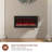 Hwang Wall Mounted/Recessed-in Ultra-Thin Electric Fireplace-1916877711