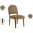Varinelle Velvet Performance Fabric Upholstered Dining Chair-12553254-12553253