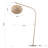 FOS 79.87'' Brushed Arched Floor Lamp