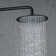 Exposed Pipe Shower System with 10" Overhead Shower, 3 Functions Tub Shower Faucet Sets with Rough-in Valve