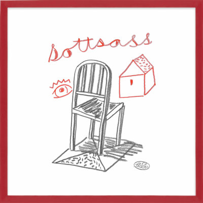 «Chairs Sottsass» encadré par Jeff Jackson, reproduction