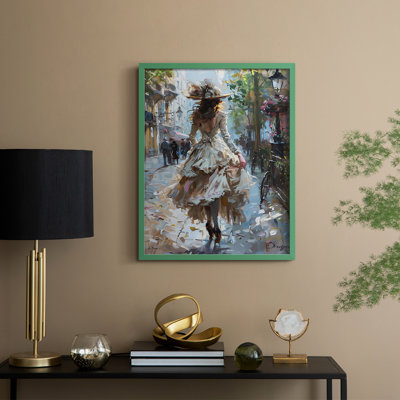 Reproduction encadrée WOMEN Series DCLXI - bois massif