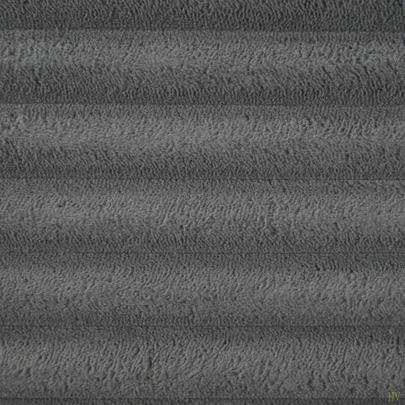 Canapé-lit modulaire 106 po Cloud, Velours côtelé gris