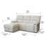 Left-Facing Chaise Corner Sofa with Storage Space and Power Recliner Seat-863946483