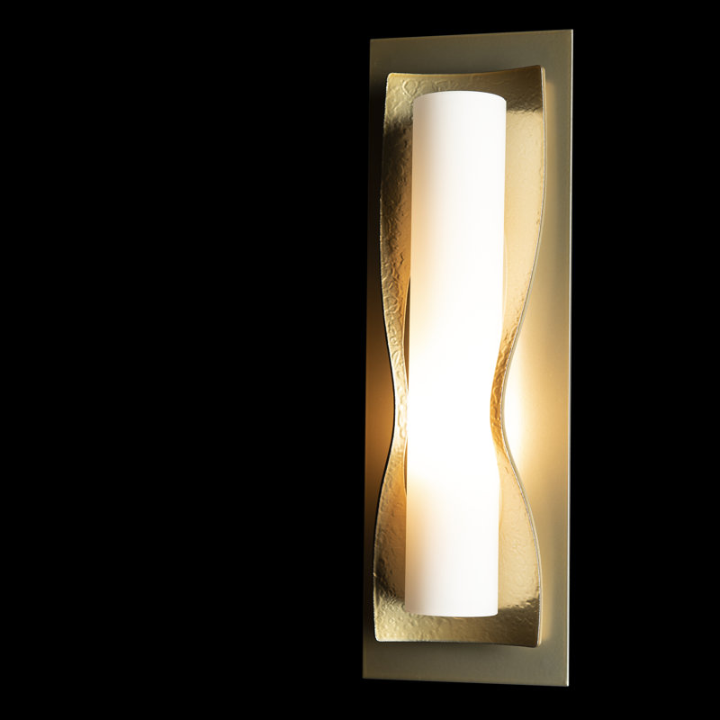 Dune Flush Mounted Sconce, Modern Brass, 4