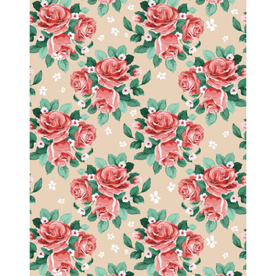 Vibrant Floral Wallpaper