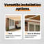 Brayden Studio 500cm W x 300cm D Polyester Cover Retractable Door / Window Awning-2009768657