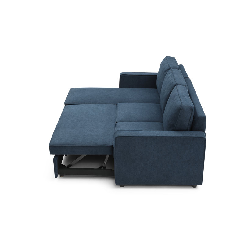 Althoff 3 Seater Sofa Bed, Navy