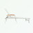 Outdoor Aluminium frame Chaise Lounge with sturdy legs-2047959624