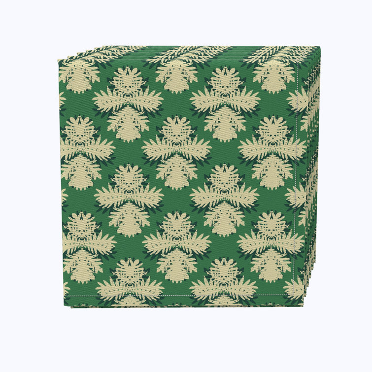 Lintex Comfy Cottage Lot De 4 Serviettes De Table En Coton à