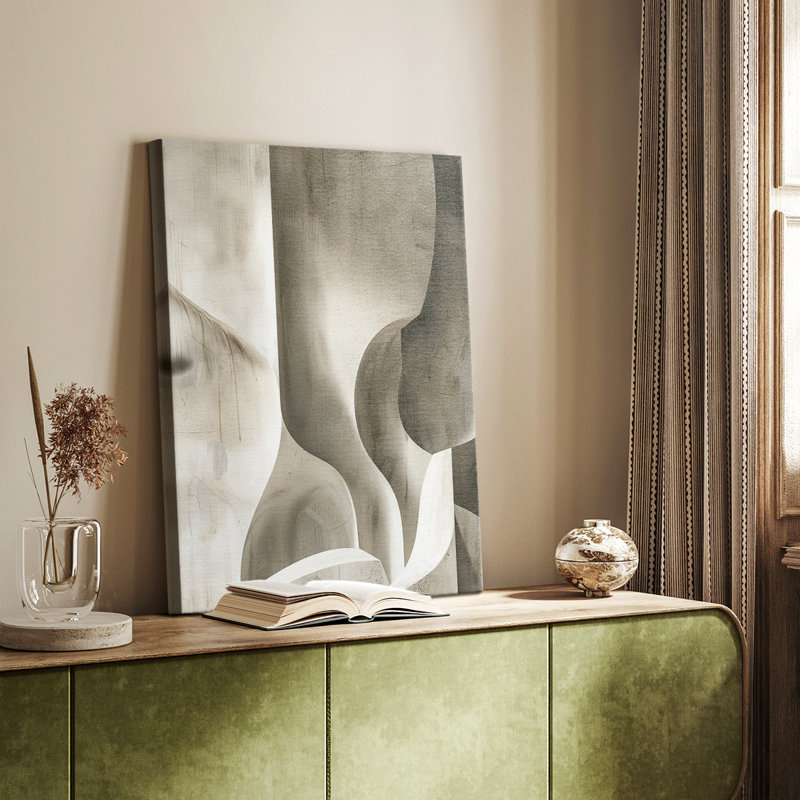Série ABSTRACT CDLxxi - Toile tendue avec châssis de qualité supérieure - Prêt à être accroché, H 27 po x l 18 po