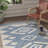 Vedika Hand Tufted Wool Southwestern Rug-1935301415