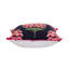 Aurelia Embroidery Butterfly Flange Accent Pillow